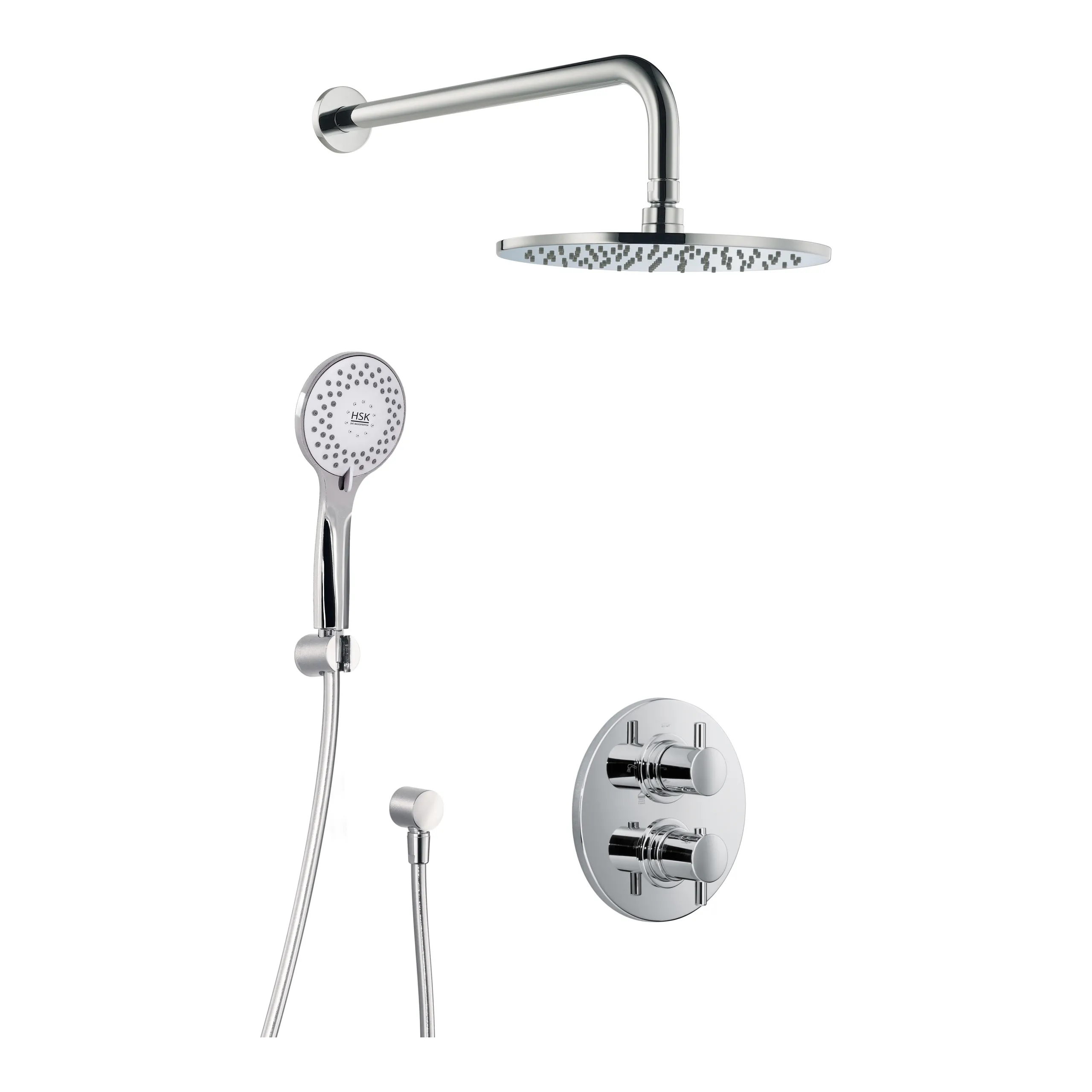 HSK Armatur „Shower-Set“ 1.04 Rund in chrom