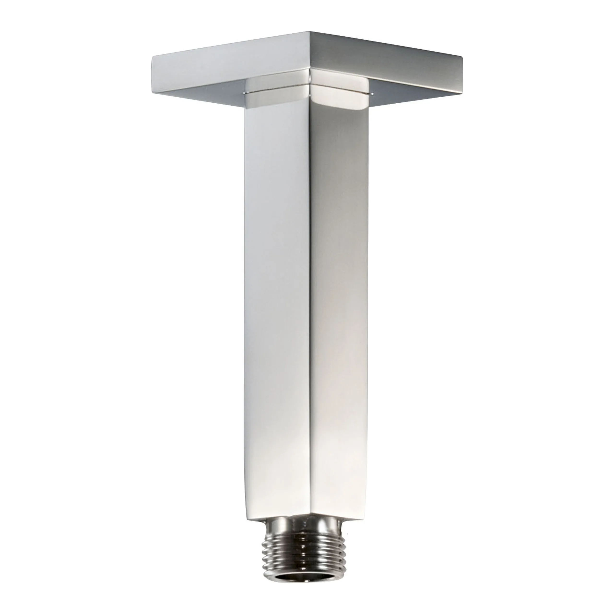 HSK Deckenarm mit Rosette Eckig in chrom