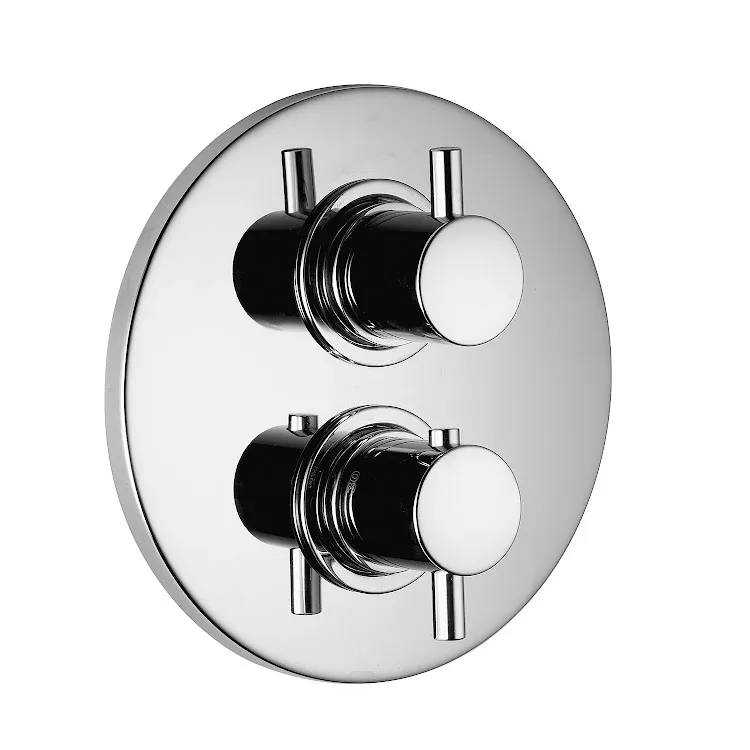 HSK Thermostat „Rund“ in chrom