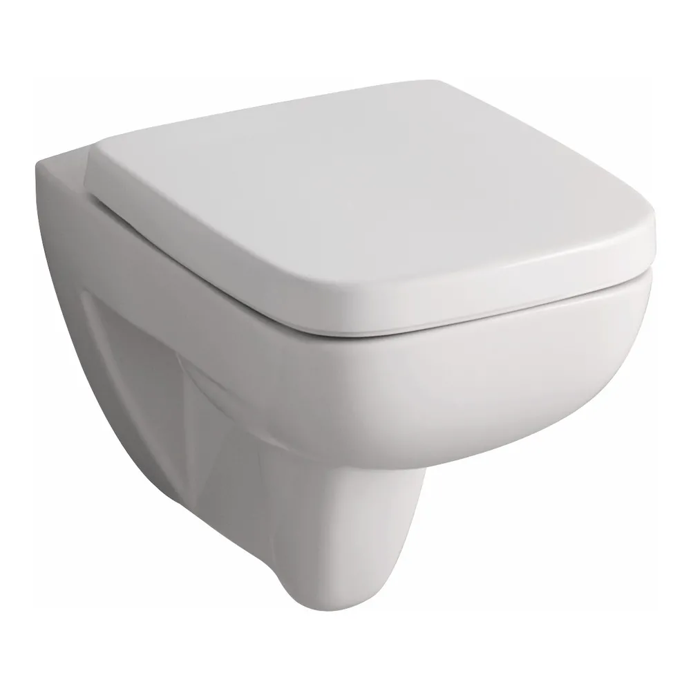 Wand-Tiefspül-WC „Renova Plan“ 36 × 54 cm in weiß alpin