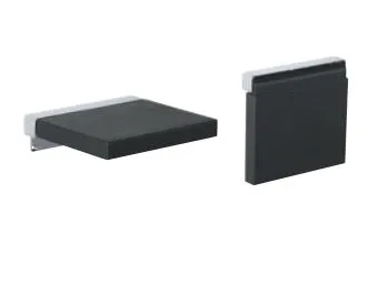 Klappsitz „Detroit“ in schwarz