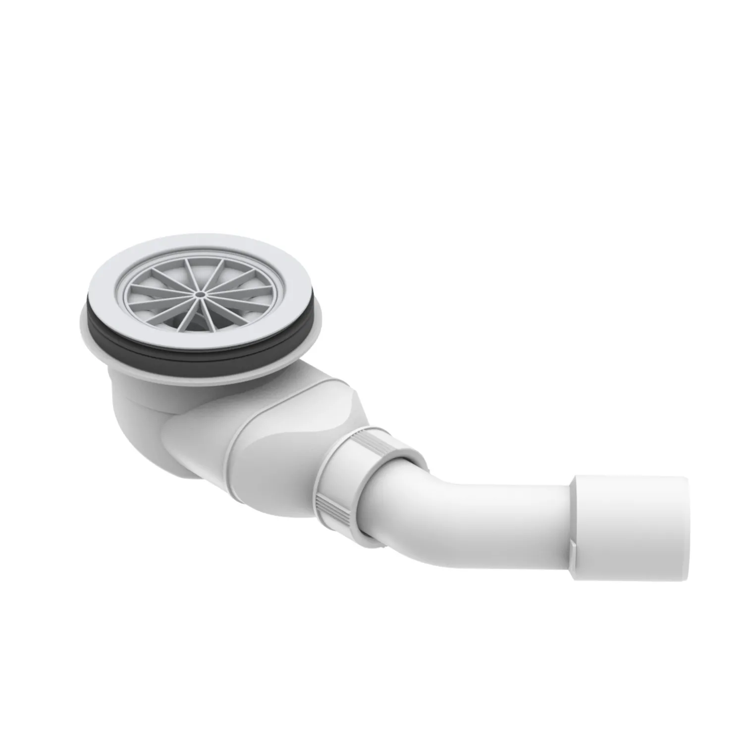 Sanit Duschwannen-Ablaufgarnitur für flache Duschwannen