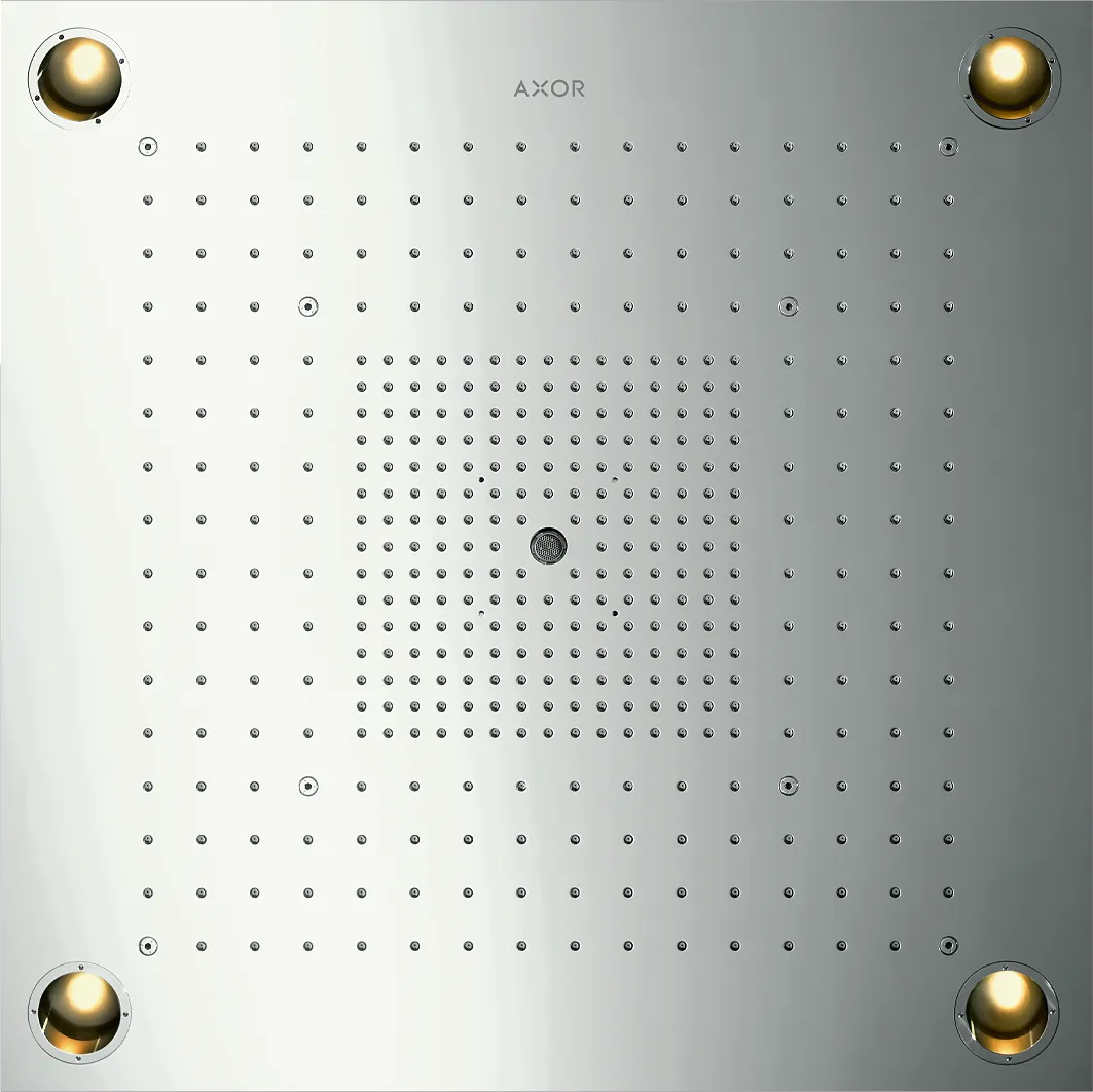 Kopfbrause Axor Starck ShowerHeaven 720x720mm edelstahl mit Licht