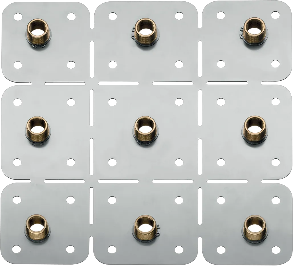 Montageplatte Brausenmodul als Kopfbrause Axor Starck