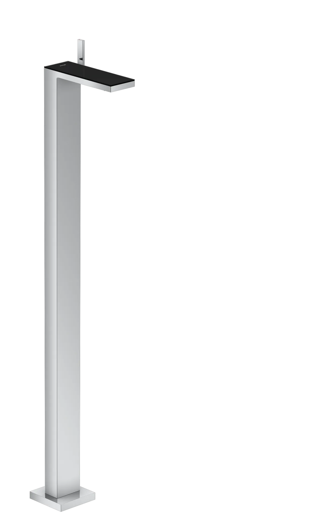 AXOR MyEdition Einhebel-Waschtischmischer bodenstehend mit Push-Open Ablaufgarnitur ohne Platte Chrom