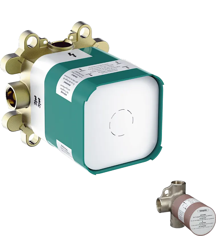 Grundset für Kopfbrause 2-jet mit Brausearm Axor