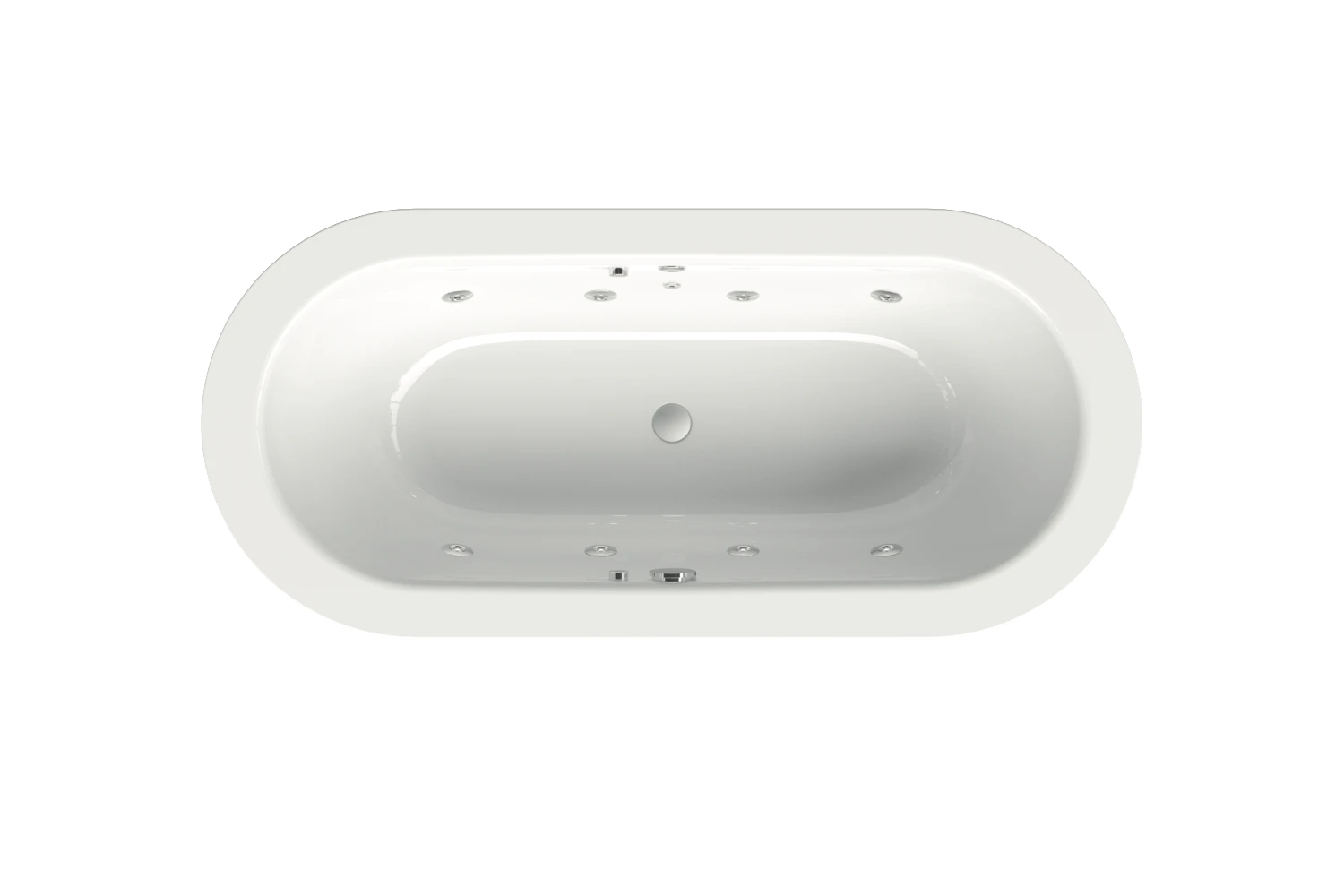 Bette Whirlsystem „BetteJet“ in Chrom