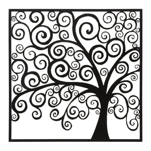 Dekorative Wandpaneele EISENPLATTE THREE PLUS CM 100X1X100