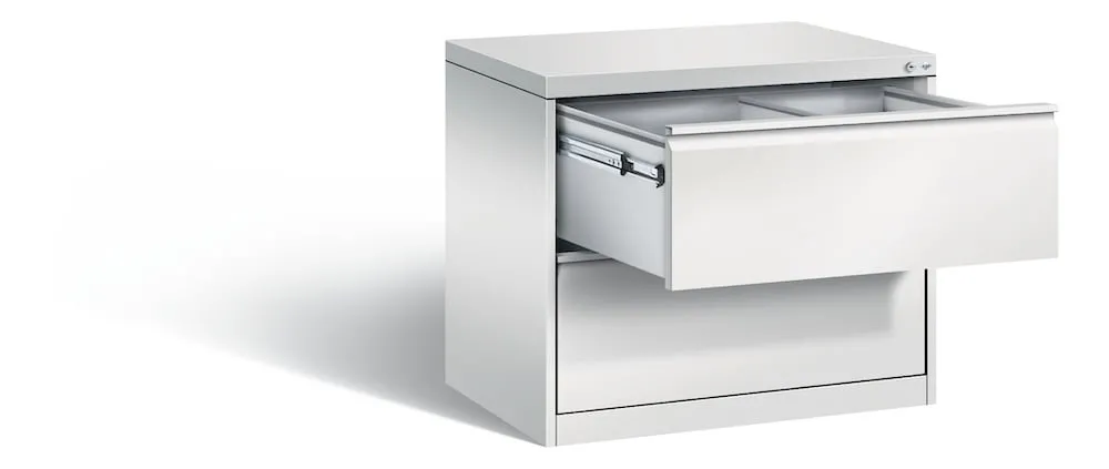 C+P Hängeregistraturschrank Acurado | HxBxT 73,3x78,7x59cm | Lichtgrau