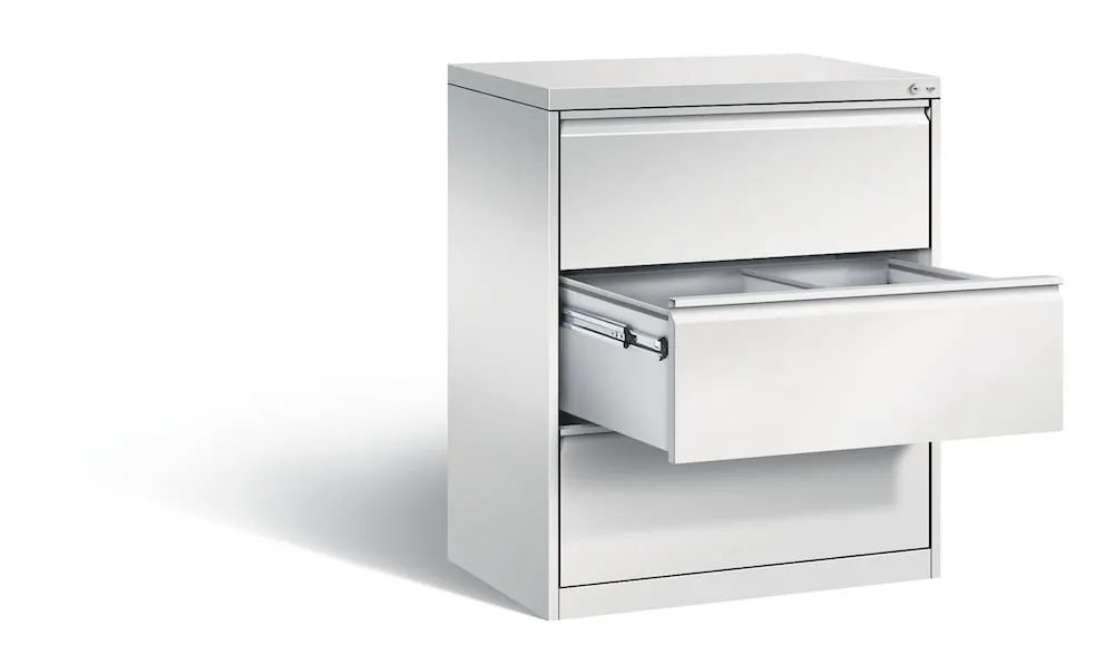 C+P Hängeregistraturschrank Acurado | HxBxT 104,5x78,7x59cm | Lichtgrau