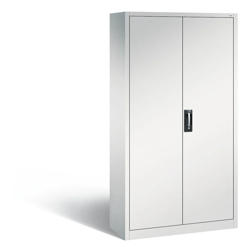 C+P Magazinschrank | 4 Fachböden | HxBxT 198x100x42cm | Lichtgrau