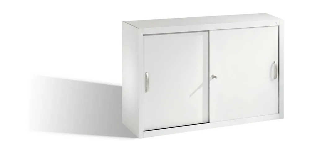 C+P Türen mit Leichtlaufrollen | HxBxT 79x120x40cm | Lichtgrau