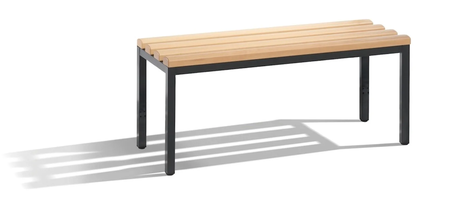 C+P Sitzbank | HxBxT 42x100x35cm | Schwarzgrau