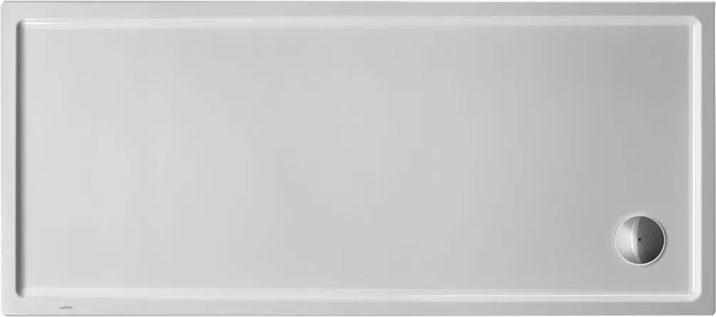 Duravit rechteck Duschwanne „Starck Slimline“ 170 × 75 cm mit Antislip
