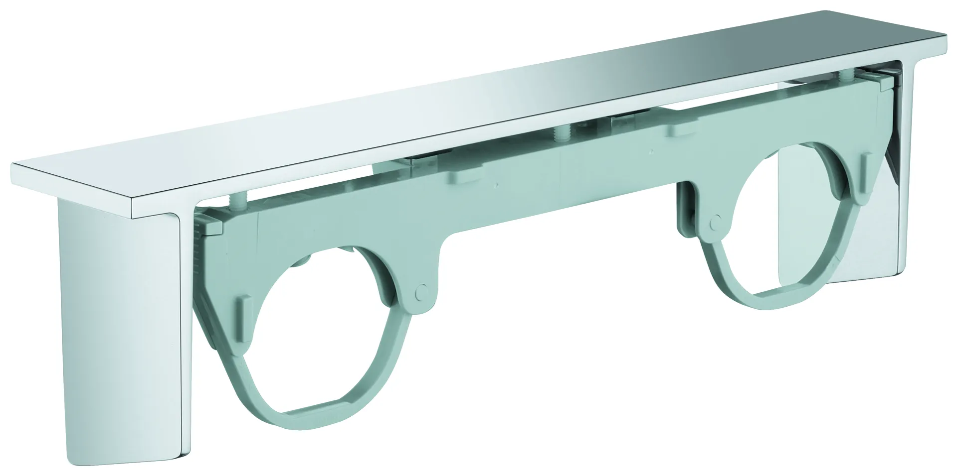 Duschablage EasyReach 18608_1, passend zu Grohtherm 2000, chrom