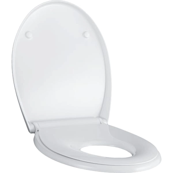 Geberit WC-Sitz mit Sitzring für Kinder ehemals Keramag „Renova“ 375 × 472 × 65 mm, Quick Release, Soft Closing, Befestigung von oben