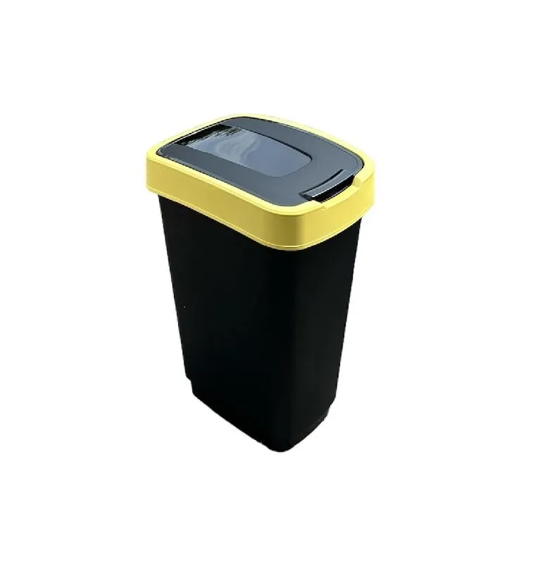 15L CLIP BIN MIT DREHKLAPPE GELB FARBEN Ferala