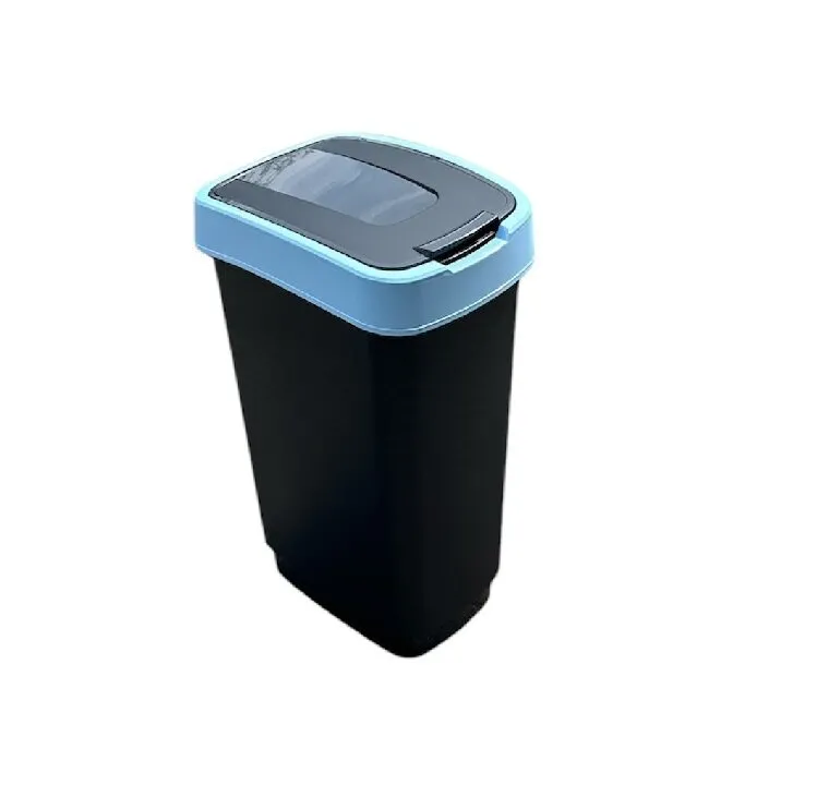 15L CLIP BIN MIT ROLLING CLAP PASTEL BLUE Ferala