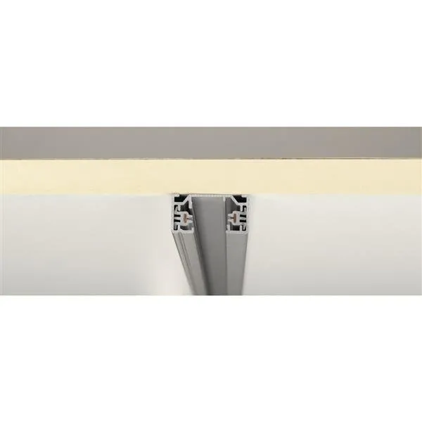 1Phasen Aufbauschiene HV, 1m, silbergrau SLV 143012