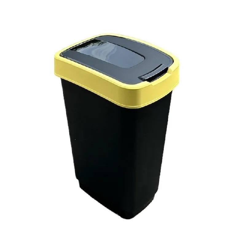 25L CLIP BIN MIT DREHBÜGEL PASTEL GELB Ferala