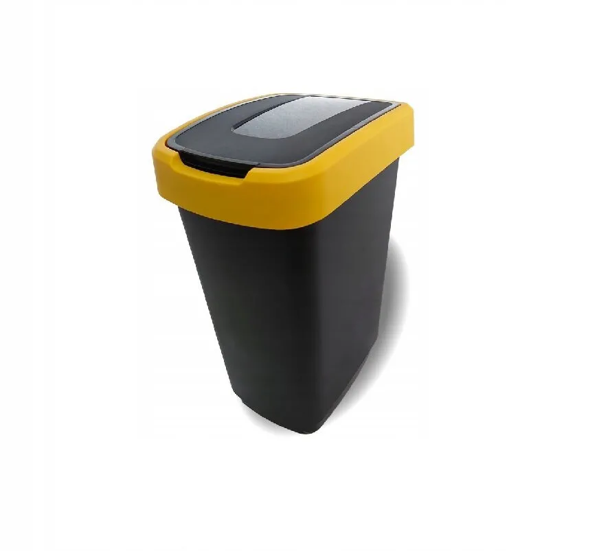 25L CLIP BIN WITH PIVOT HOLE, gelb Ferala