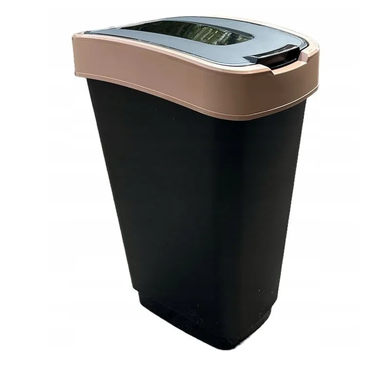50 L CLIP BIN MIT DREHFLÜGEL BRONZE PASTEL Ferala
