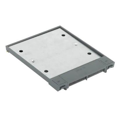 Abdeckung für Bodendose 3- Module SF3xx/1 Ersatzteil) grau Kontakt Simon Connect RSF003/1