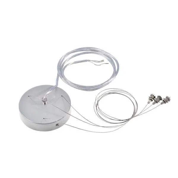 Abhängeset MEDO 40 und 60 silbergrau SLV 133814