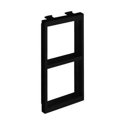 Adapter CIMA für 2 Module K45 (45x45mm) graphitgrau horizontal Kontakt Simon Connect S66/14