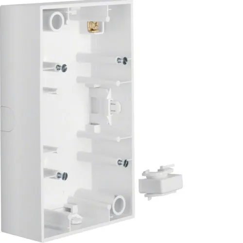 Aufputz-Gehäuse 2fach B.3 polarweiß, matt Berker 10421909