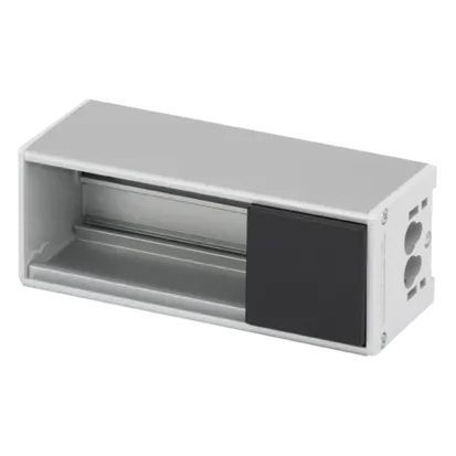 Basis Ofiblok 2x K45 (45x45mm) graphit/ grau Simon Connect KFC102/14