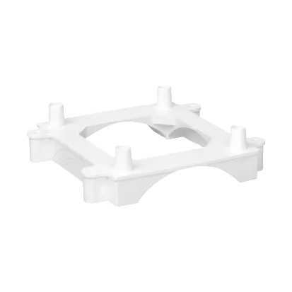 Basis für Miniturm S500 und Bodenkanäle DCS reinweiß Kontakt Simon Connect 52554204-030