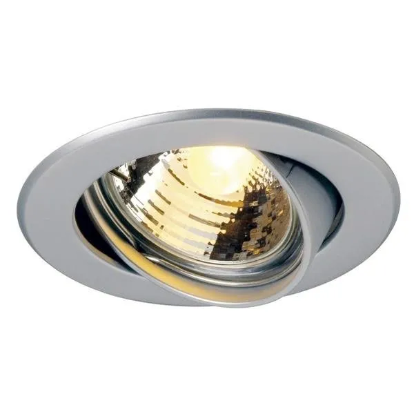 Deckeneinbauleuchte GU10 SP Chrom matt, GU10 SLV 116118