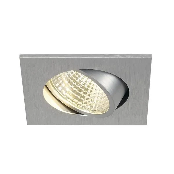 Deckeneinbauleuchte New TRIA LED 3W DL Aluminium gebürstet, 3W, 38°, 3000K, SLV 113966