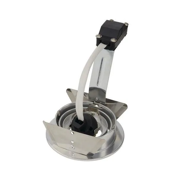 Deckeneinbauring Halogen NEW TRIA GU10 ROUND, Aluminium gebürstet SLV 111716