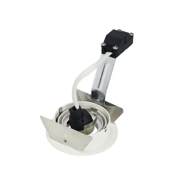 Deckeneinbauring Halogen NEW TRIA GU10 ROUND, weiß matt SLV 111711