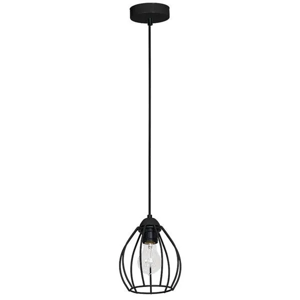 Deckenleuchte Pendelleuchte Hängeleuchte 1xE27 schwarz modern Milagro DON BLACK MLP748