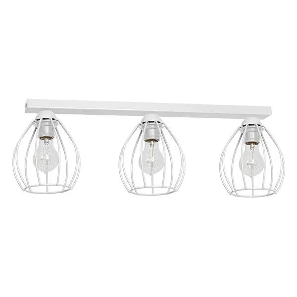 Deckenleuchte Pendelleuchte Hängeleuchte 3xE27 weiß modern Milagro DON WHITE MLP742