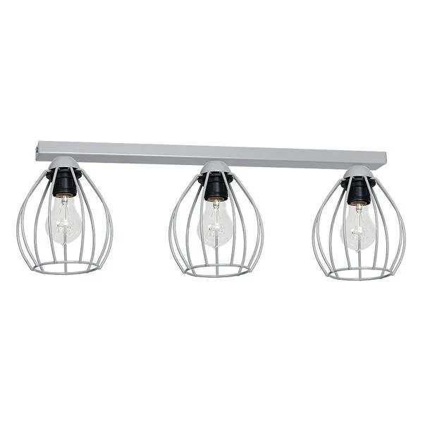 Deckenleuchte Pendelleuchte Hängeleuchte grau 3xE27 Milagro DON GREY MLP735