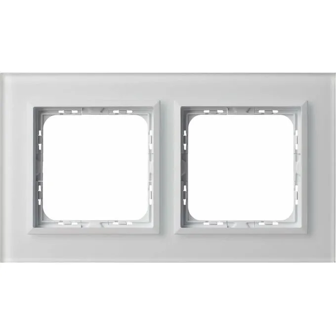 Doppelrahmen Weißglas mattiert 4mm - R-2RGC/78/00 Sonata Prestige