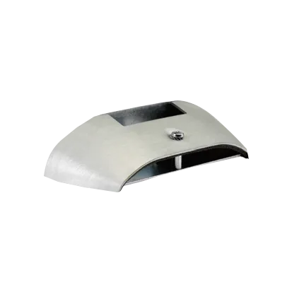 Eckadapter Boden-Wand DCS ALU 130x18mm für Kanal 70x50mm Aluminium Kontakt Simon Connect TFA970418/8