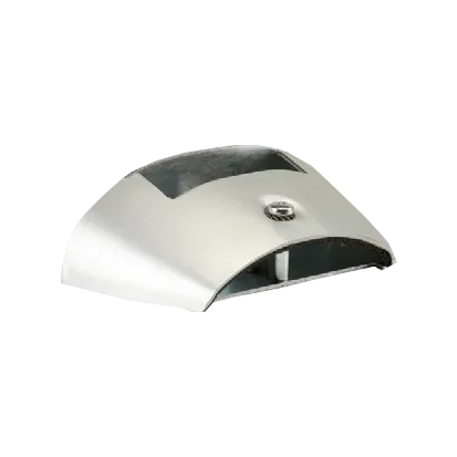 Eckadapter Boden-Wand DCS ALU 85x18mm für Kanal 65x20mm Aluminium Kontakt Simon Connect TFA965417/8