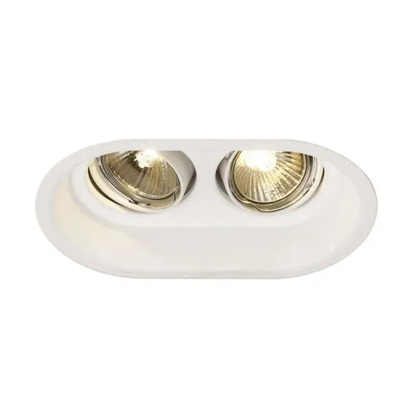 Einbauleuchte Downlight HORN 2 TURNO GU10, weiß matt SLV 113111