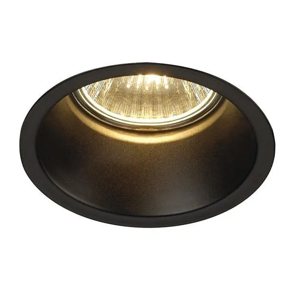 Einbauleuchte Downlight HORN GU10, schwarz matt SLV 112910