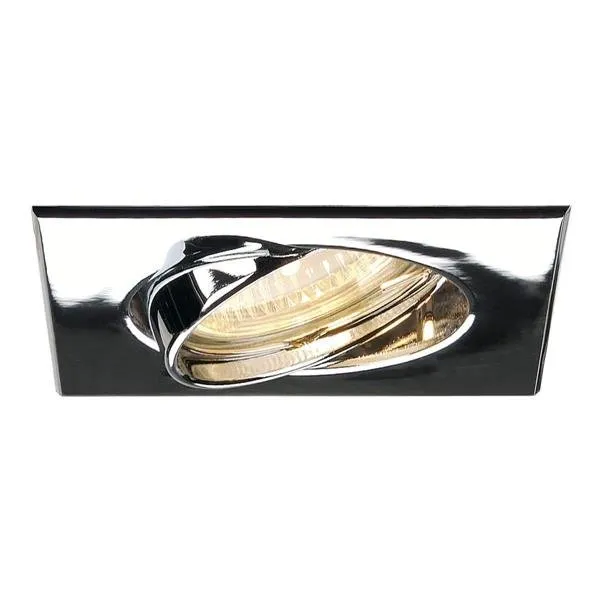 Einbauleuchte Downlights GU10 SQUARE Chrom SLV 113212