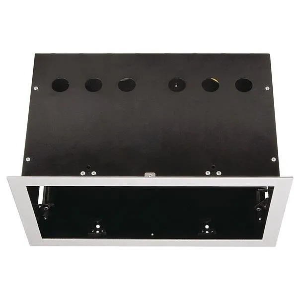 Einbaurahmen AIXLIGHT PRO 2 FRAME, silbergrau/schwarz SLV 115114