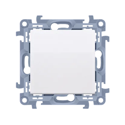 Einfachschalter (Modul) 10AX 250V weiß Simon 10