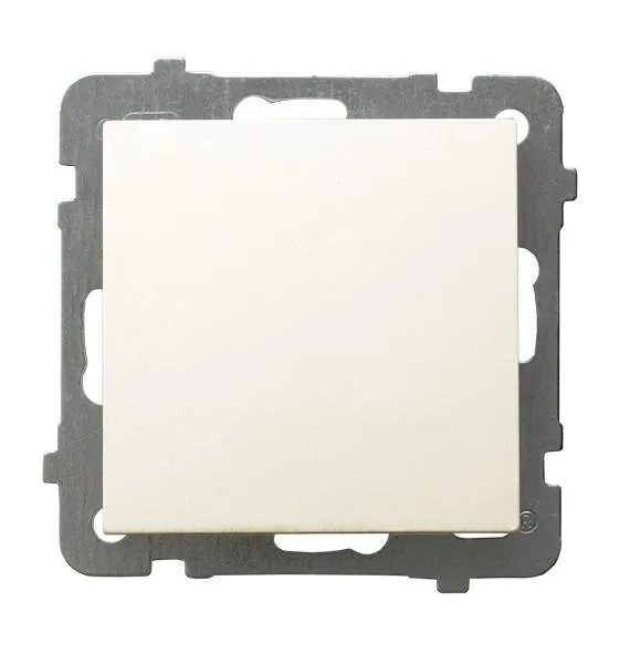 Einpoliger Schalter ecru Ospel As ŁP-1G/m/27