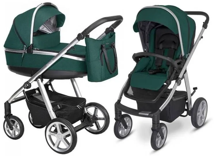 Espiro Next Up 2-in-1 Tiefschläfer Kinderwagen Multicolor 505 Türkis Küste