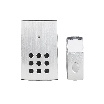 Funk-Klingel, batteriebetrieben ALCALINO hermetisch, Reichweite 100m, ST-337, sundi Zamel